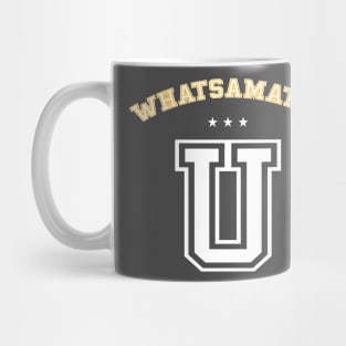 Whatsamatta U Letter Awesome Funny University Mug